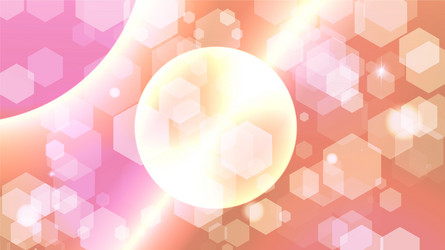hexagon abstract gradient background random vector image