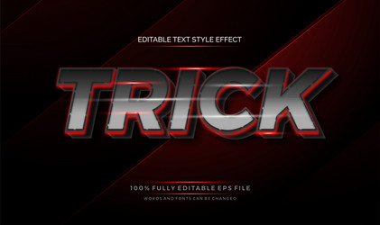 modern editable text style effect gradient color vector image