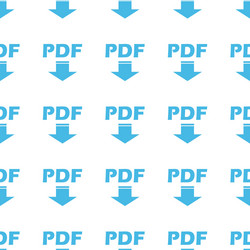 Unique pdf seamless pattern vector