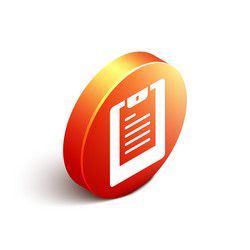 isometric server data report icon isolated vector image