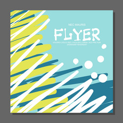 abstract flyer with space for text it can be used vector image