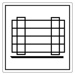 simple outline of grid structure design vector image