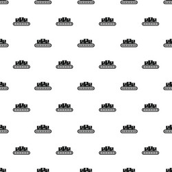 belt conveyor with load pattern simple style vector image