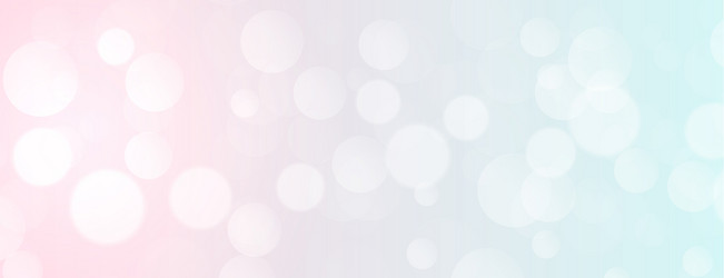 elegant soft color bokeh banner with text space vector image