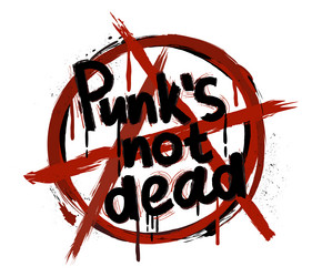 Punks not Dead Vector Images 97