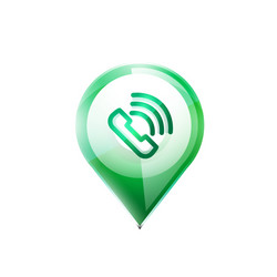 phone button call support idea vector image