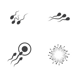 Sperm icon design vector