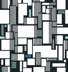 abstract texture from squares and line vector image