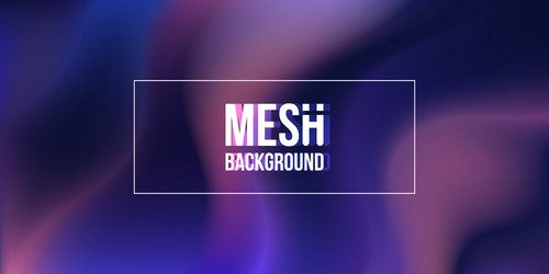 Creative gradient background blurred mesh vector