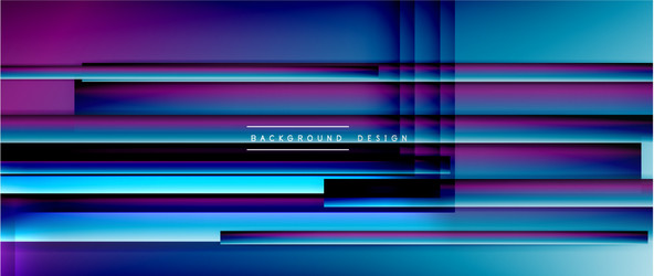 dynamic lines on fluid color gradient trendy vector image
