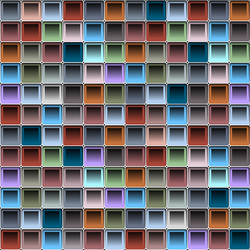 background with colorful blocks structure vector image