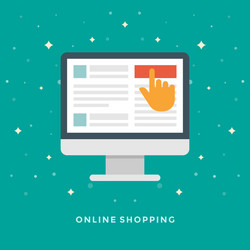 Flat design business creative Royalty Free Vector Image