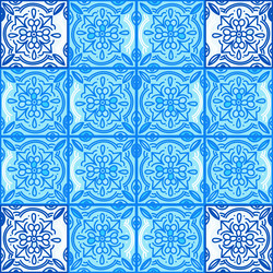 Tarantara Pattern Talavera pattern indian patchwork turkish Vector Image