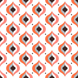 geometric abstract seamless pattern background vector image