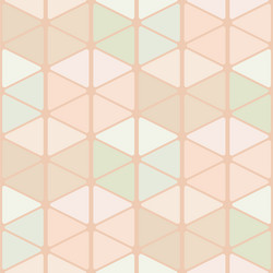 seamless pattern rounded triangles forming vector image