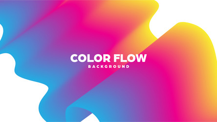 abstract trendy geometric background with liquid vector image