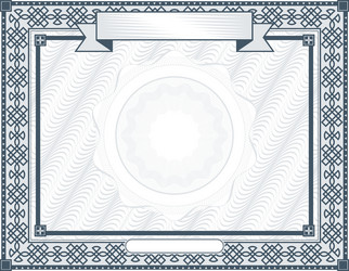 Certificate vector