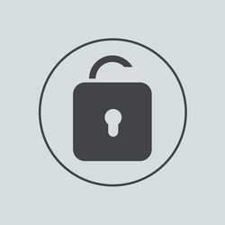 circle icon on gray background eps 10 vector image