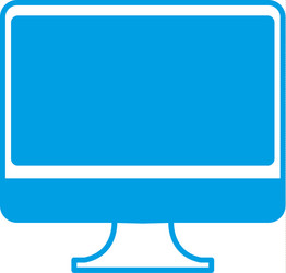 computer icon image vector image