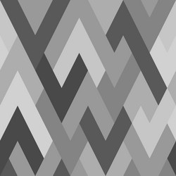 Seamless grayscale pattern lines abstract vector