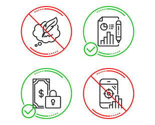 copyright chat report document and private vector image