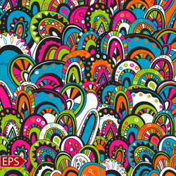 multicolored patterns stylish backgrounds vector image