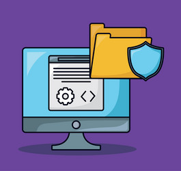 seo and web optimization concept vector image