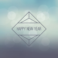 abstract blurred background with sparkle vector image