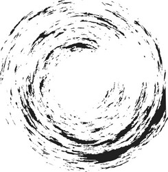 grungy circle blob blotch vector image
