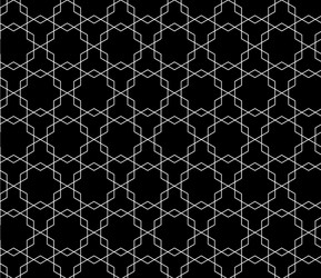 seamless geometric pattern with editable vector image