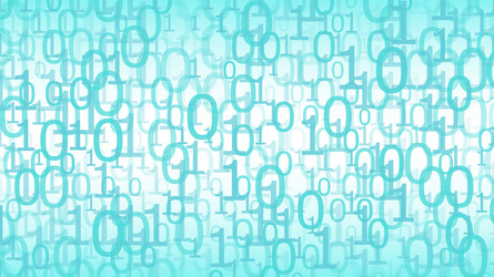 algorithm machine learning cyberspace mint green vector image