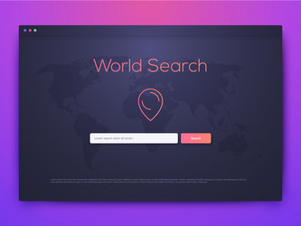 screens and web concept vector image