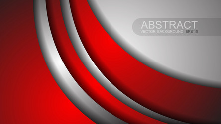 simple curve shaped overlapping background vector image