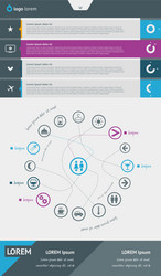 Data Presentation Elements vector image