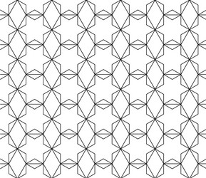 seamless geometric pattern with editable vector image