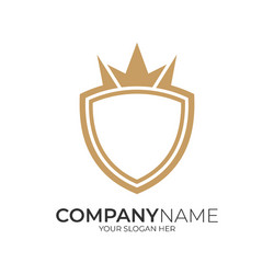 Shield logo Royalty Free Vector Image - VectorStock