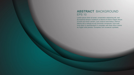 simple curve shaped overlapping background vector image