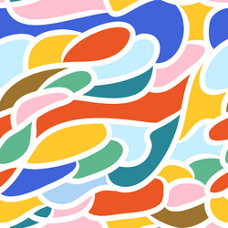 seamless pattern lines in style stained vector image