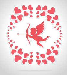 Pink valentines day Royalty Free Vector Image - VectorStock