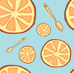 seamless repeating tile pattern with elements vector image