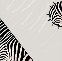 abstract zebra background vector image