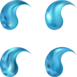 mesh background with a simple color form vector image