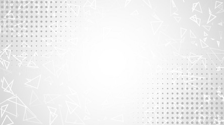abstract gray white background triangular vector image
