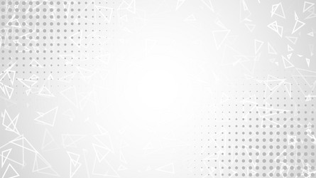 abstract gray white background triangular vector