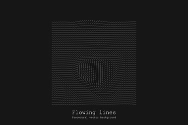 abstract line matrix pattern noise flow dynamic vector image