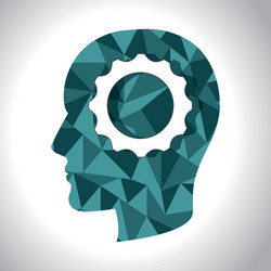 Human head profile Royalty Free Vector Image - VectorStock