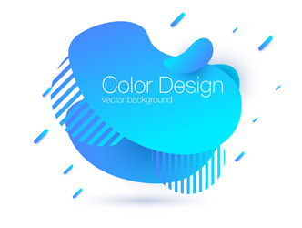abstract blend background template for web site vector image