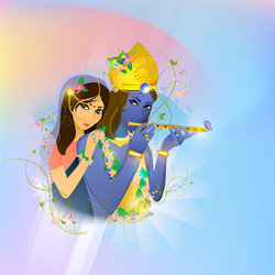 Happy Holi Krishna Radha Vector Images (over 150) Happy Holi Krishna Radha Vector Images (over 150)