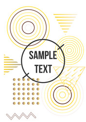minimum geometric coverage vector image
