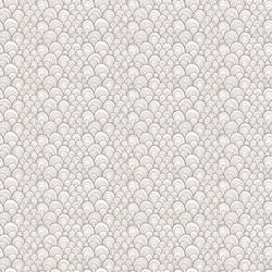 seamless pattern with abstract stylized scale vector image